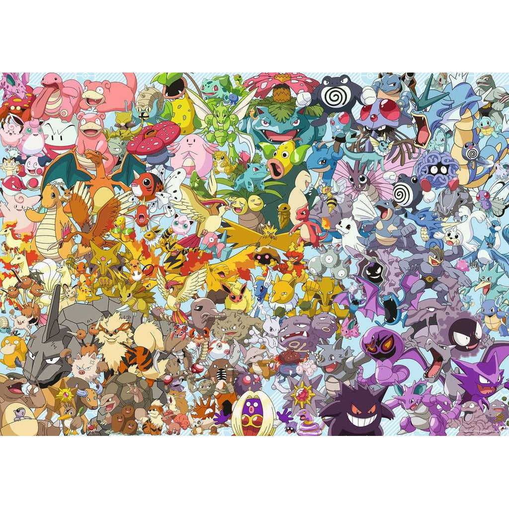 Challenge: Pokémon - 1000 brikker