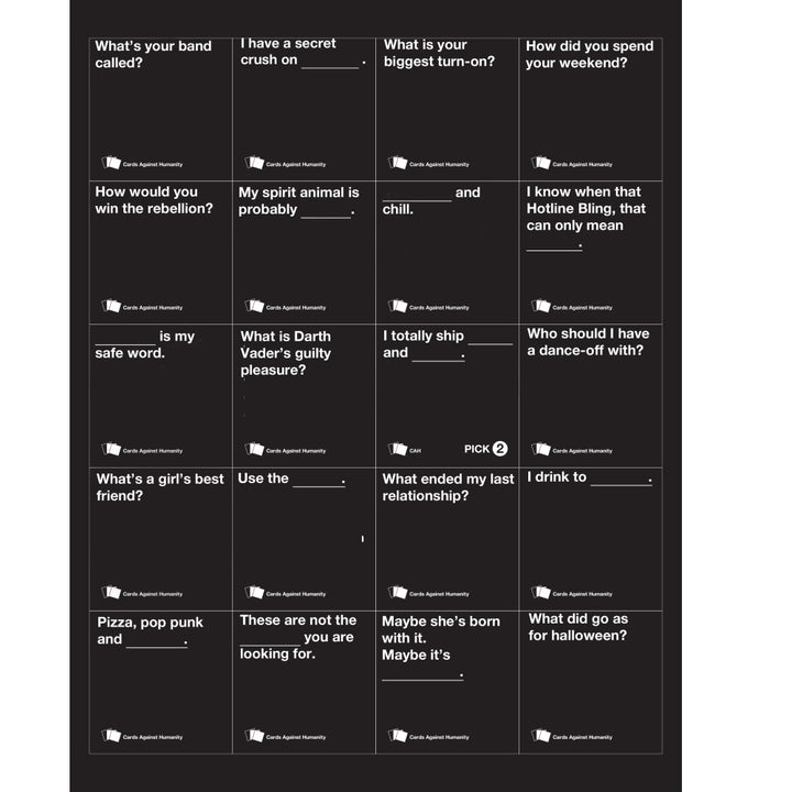 Cards Against Star Wars – Games