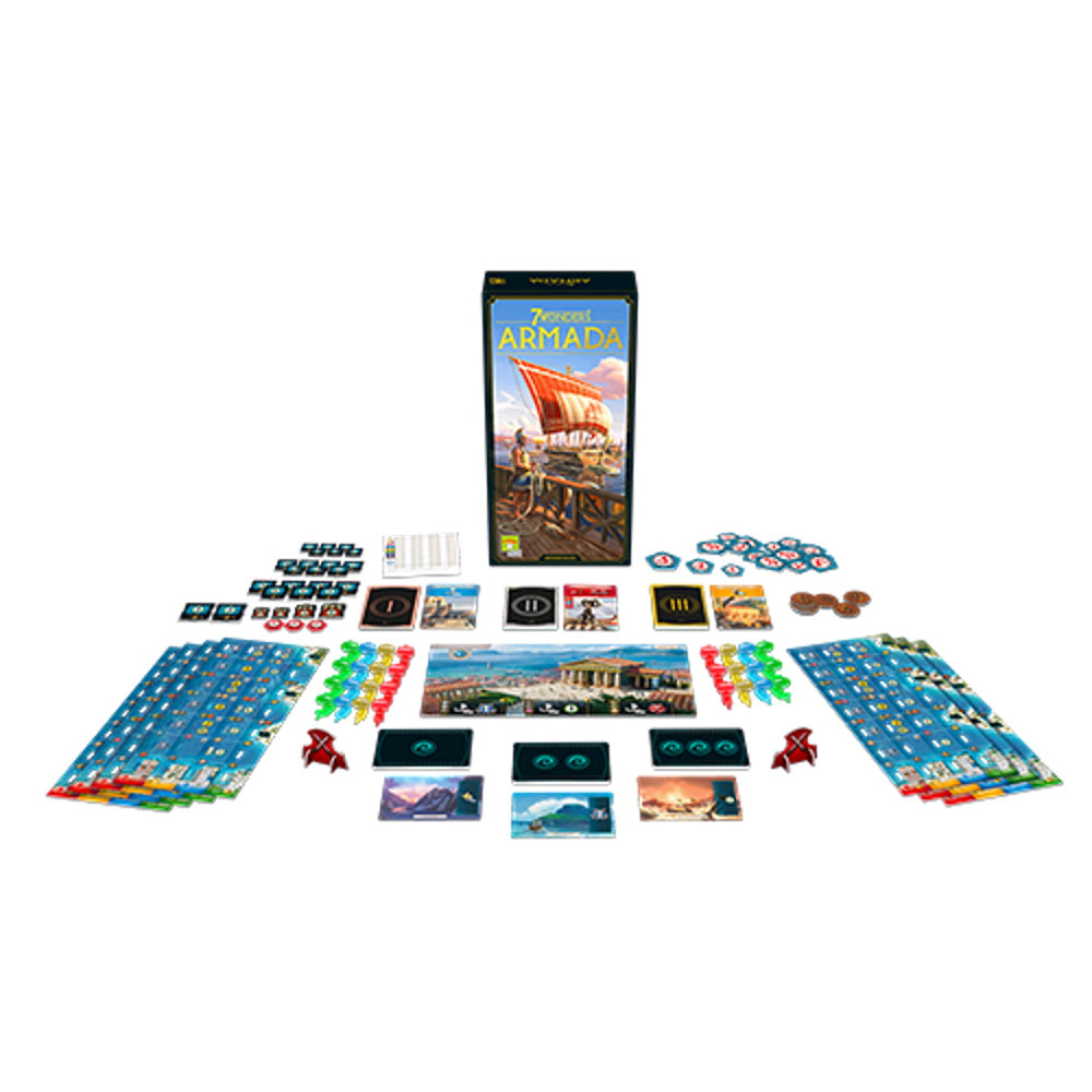 7 Wonders 2nd edition: Armada (engelsk)