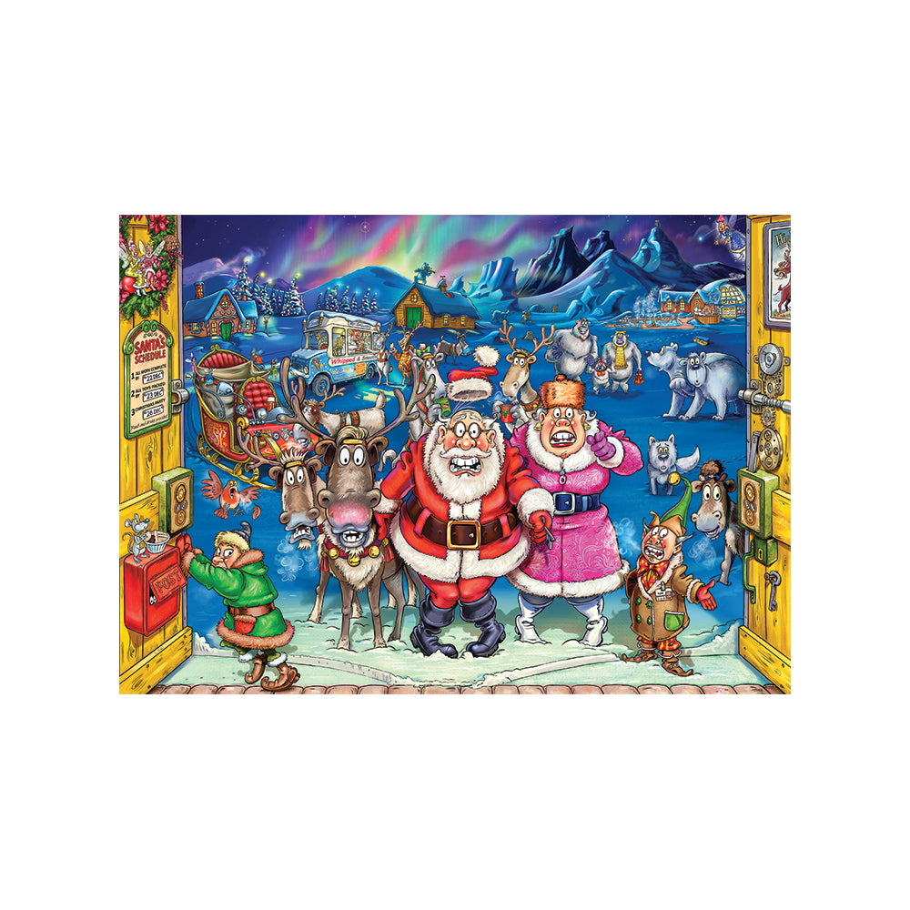 Wasgij Christmas 17 - 2 x 1000 brikker