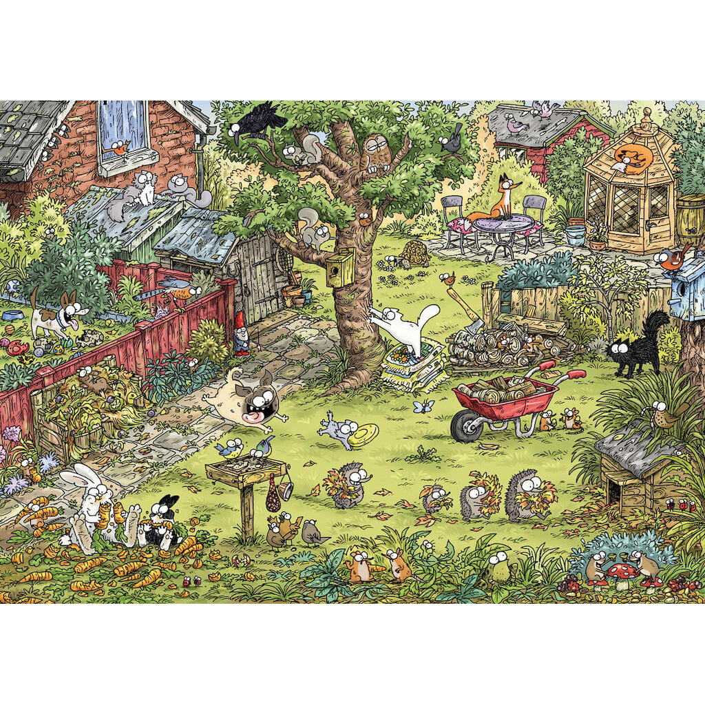 Simons Cat, Garden Afventures - 1000 brikker