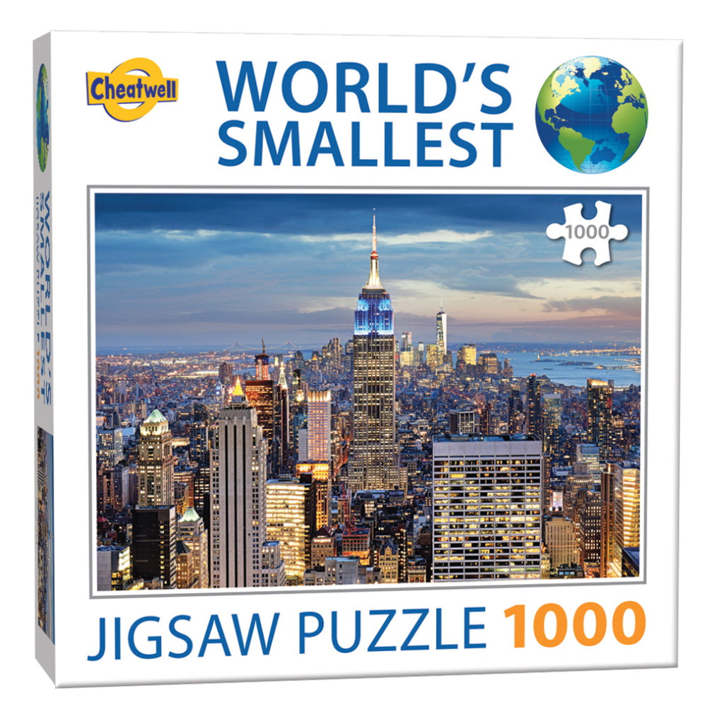 Worlds Smallest: New York - 1000 brikker