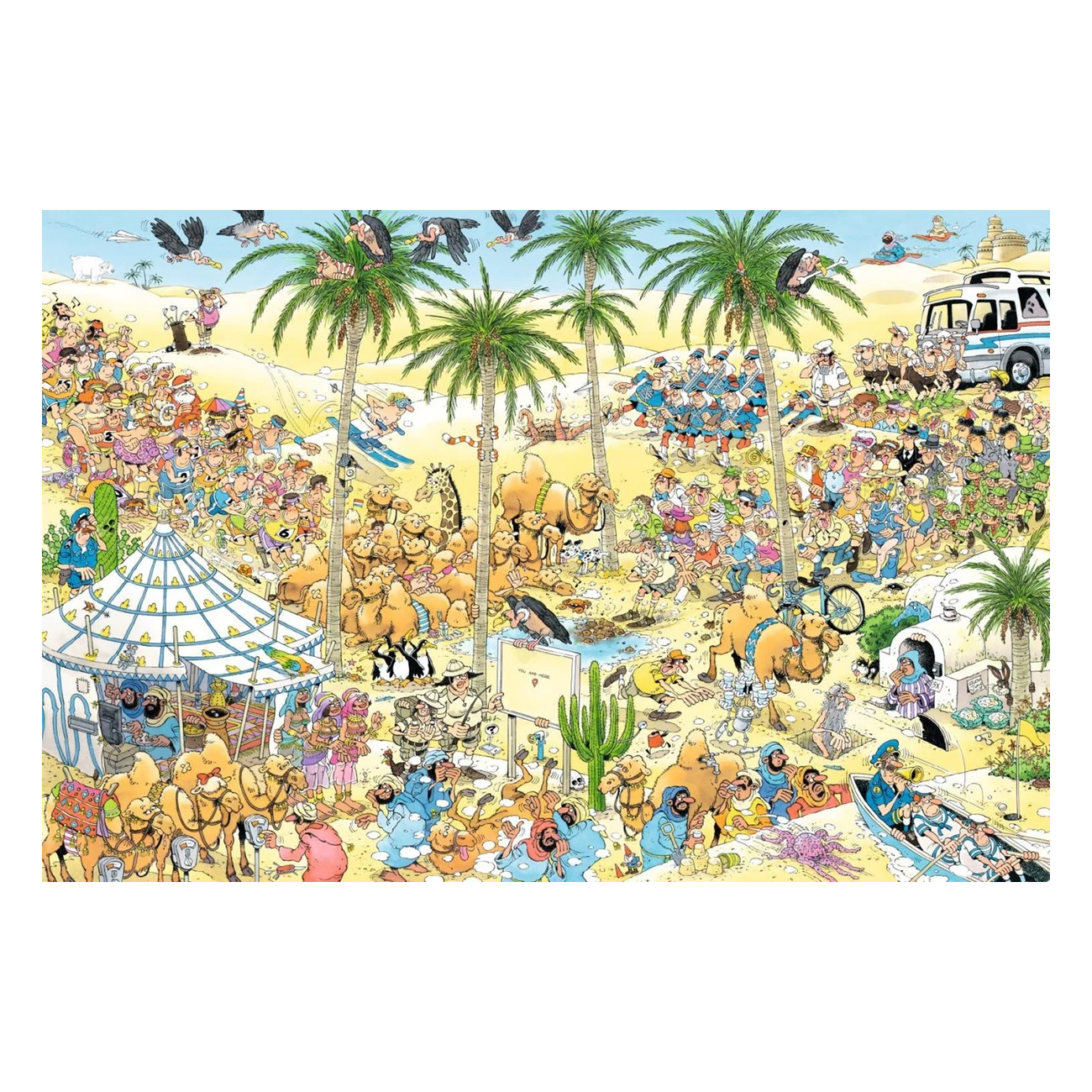 The Oasis - 1000 brikker