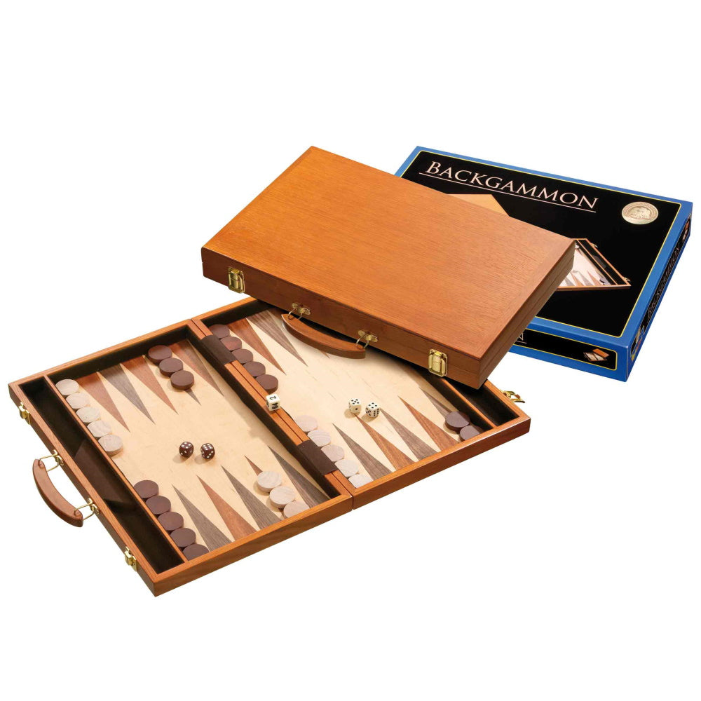 45 cm Ithaka brun backgammon
