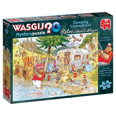 Wasgij Mystery 6 (retro) - 1000 brikker