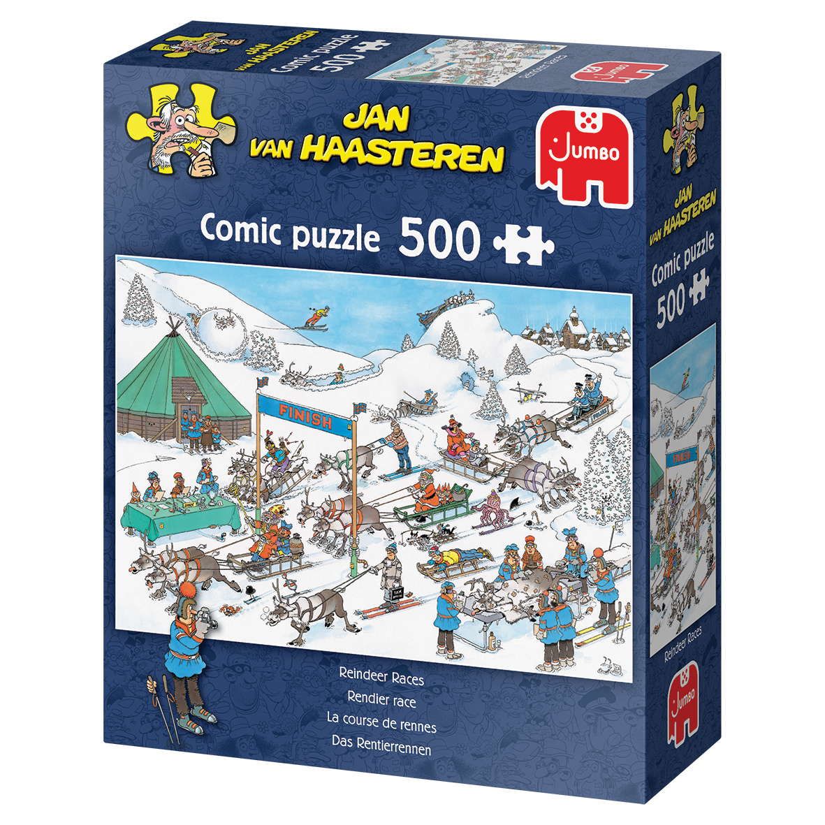 Reindeer Races - 500 brikker