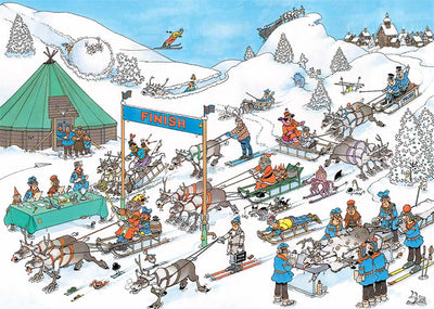 Reindeer Races - 500 brikker