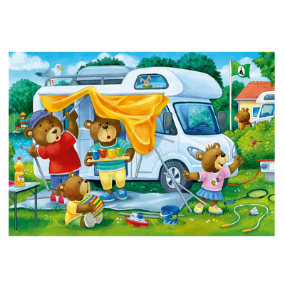 Bear Family Camping Trip - 2 x 24