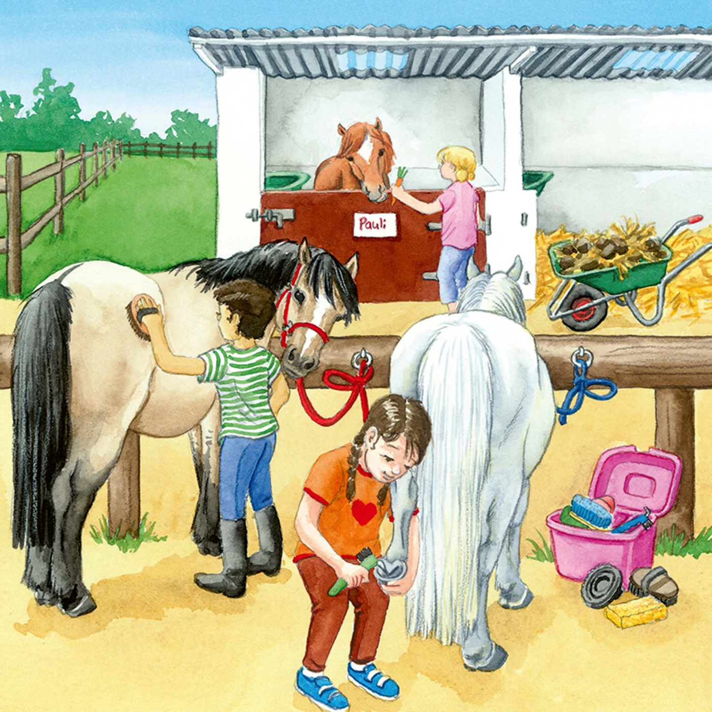 A Day at the Stables - 3 x 49 brikker