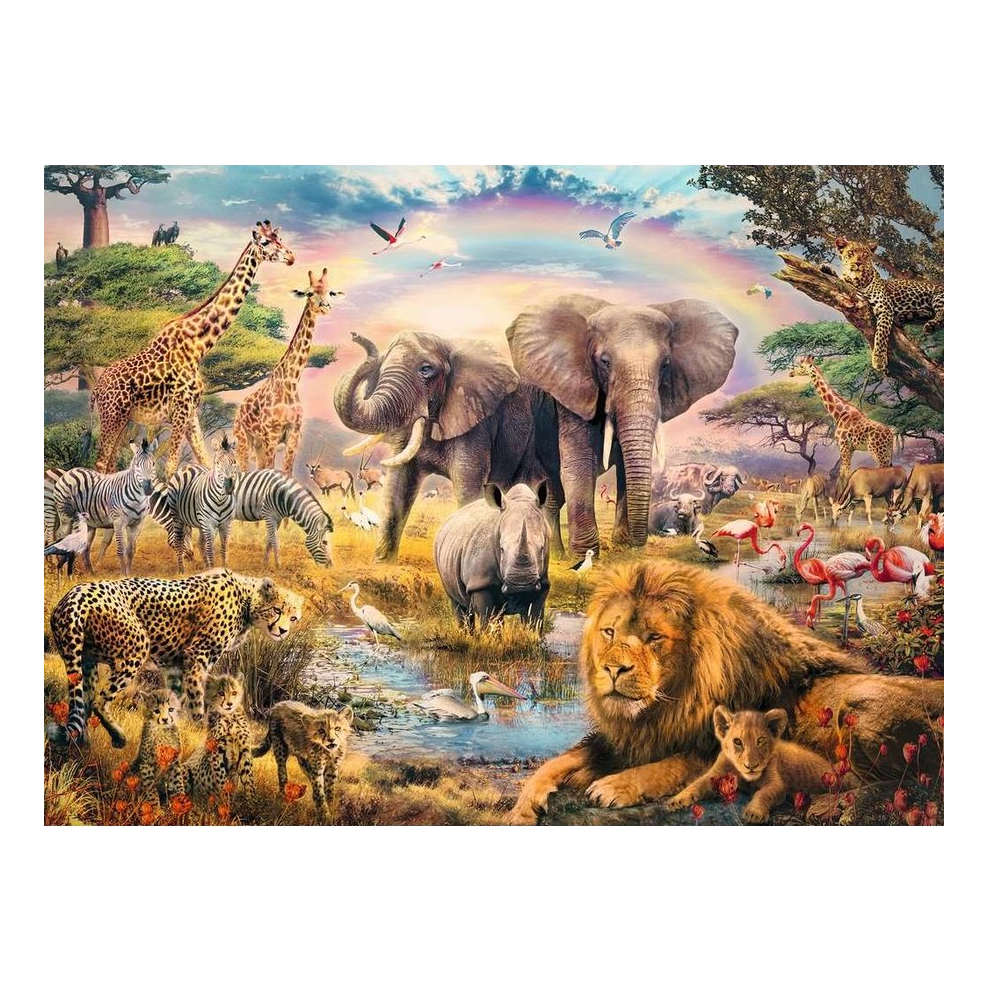 African Safari - 100 XXL brikker