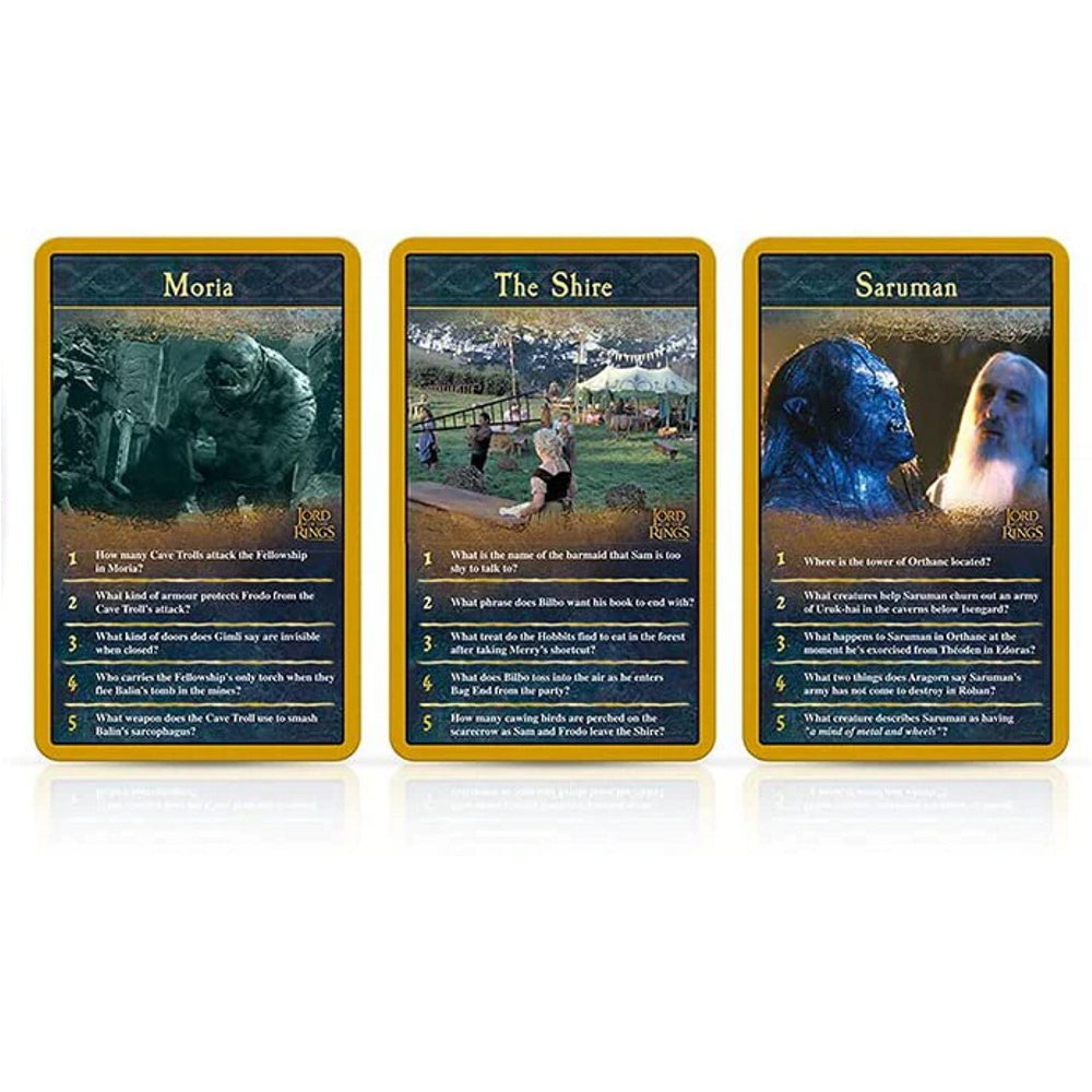 Lord of the Rings Quiz (Top Trumps)