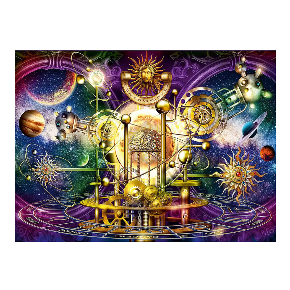 Golden Solar System - 500 brikker