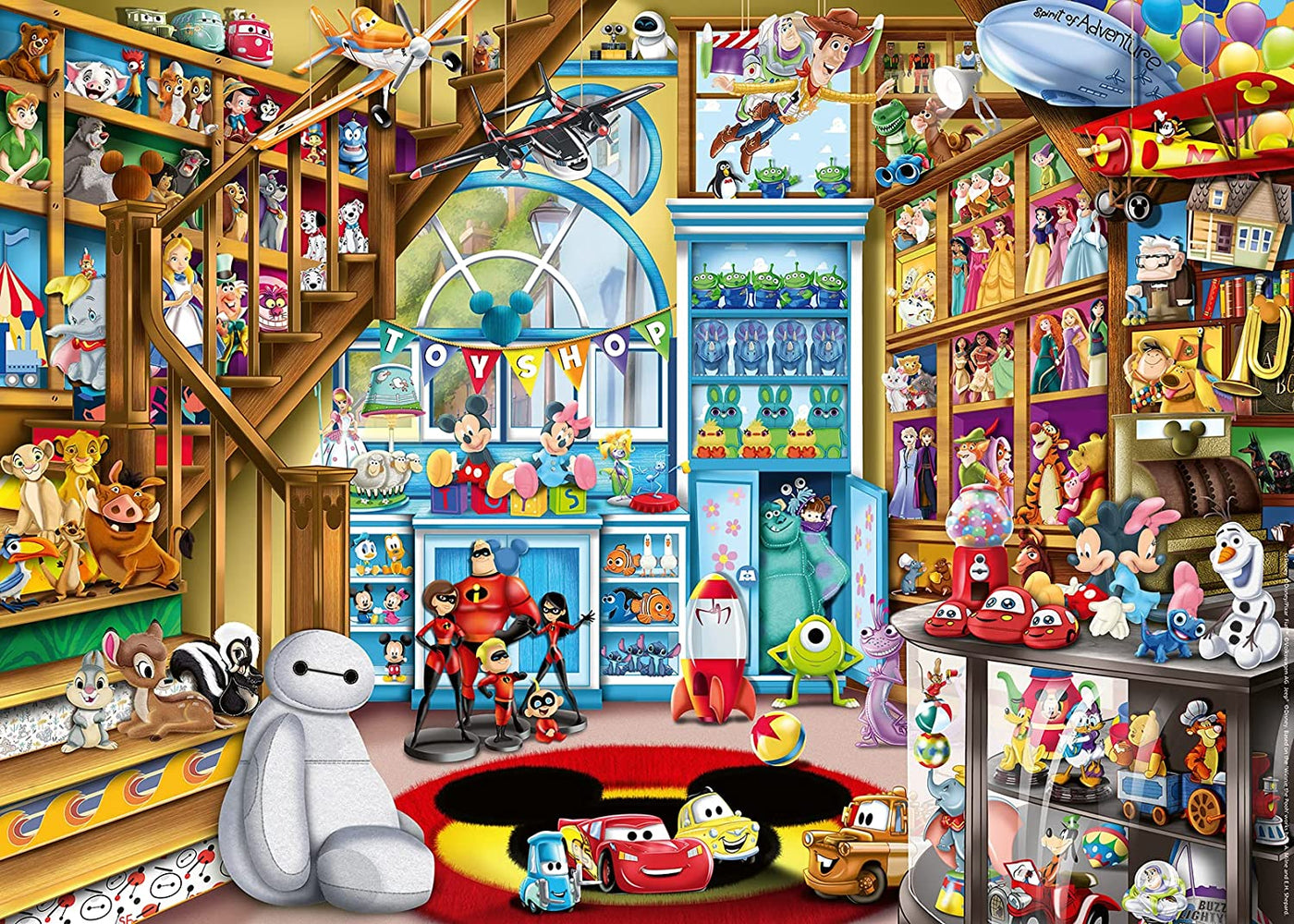 Disney & Pixar Toy Store - 1000 brikker