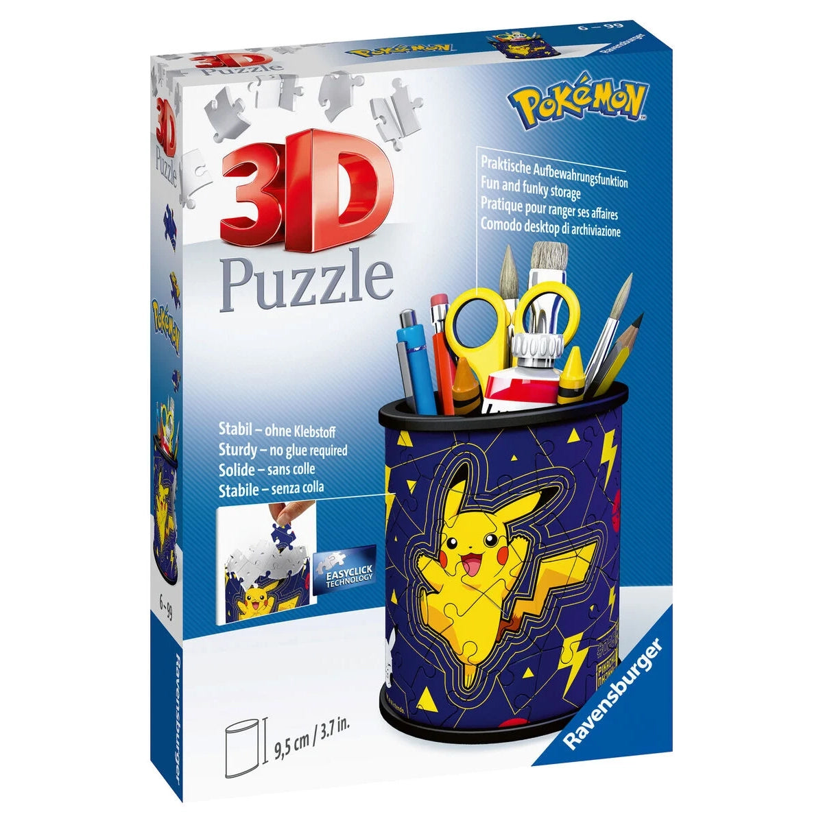 3D Pokémon blyantsholder - 54 brikker