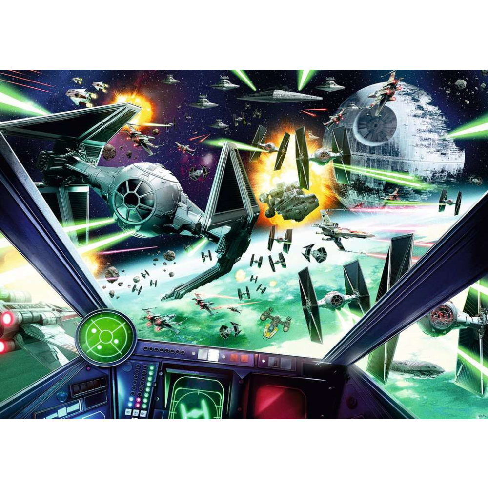 Star Wars X Wing Cockpit - 1000 brikker