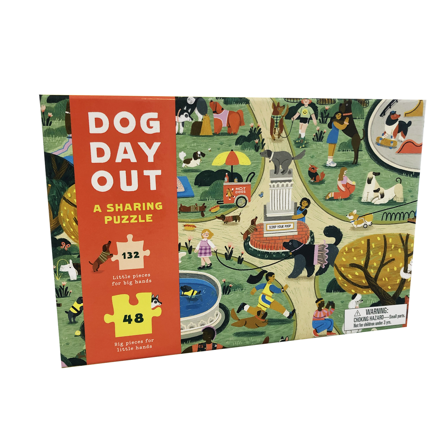 Dog Day Out (delepuslespil) - 48 + 132 brikker