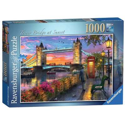Tower Bridge At Sunset - 1000 brikker