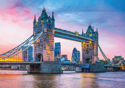 Tower Bridge At Sunset - 1000 brikker