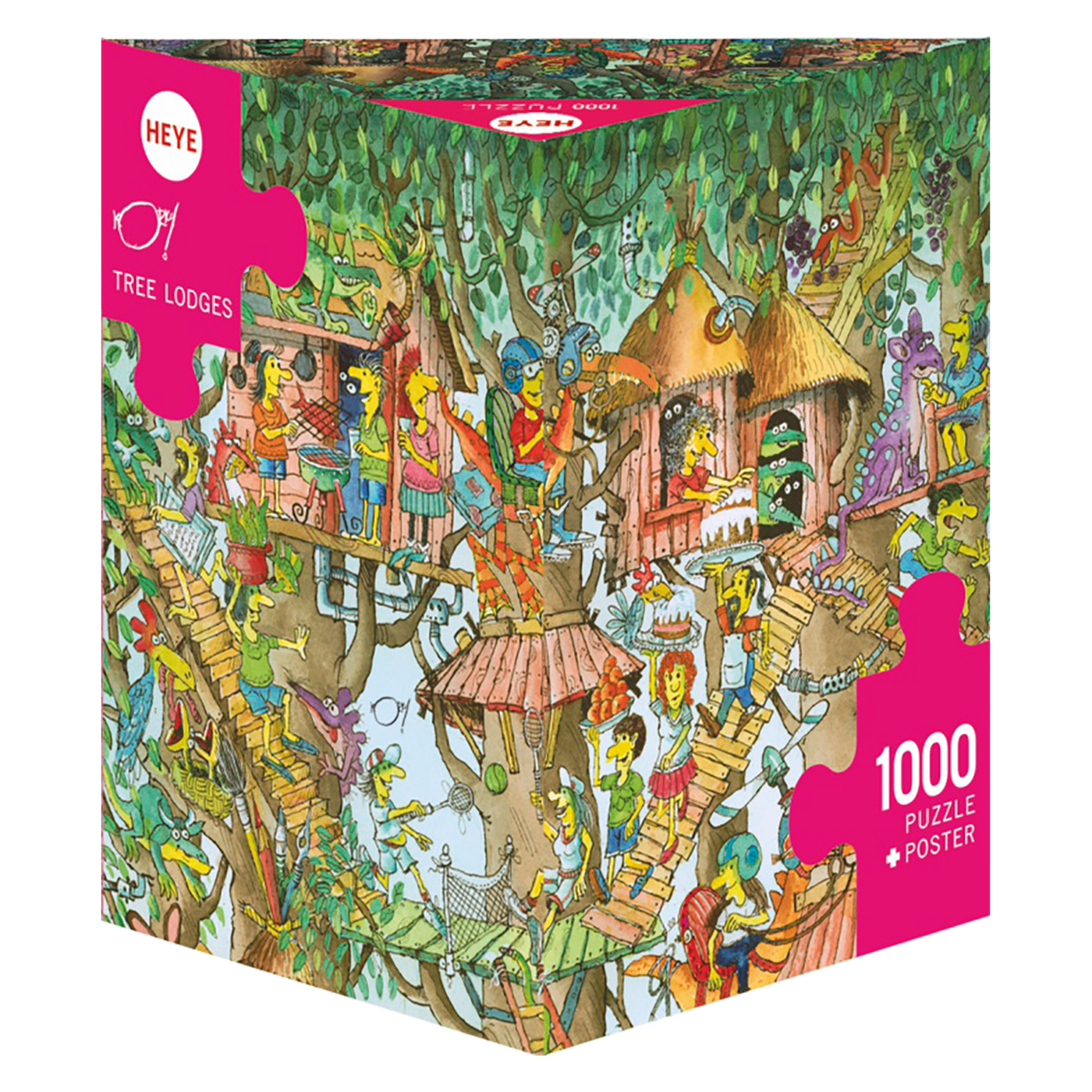 Tree Lodges - 1000 brikker