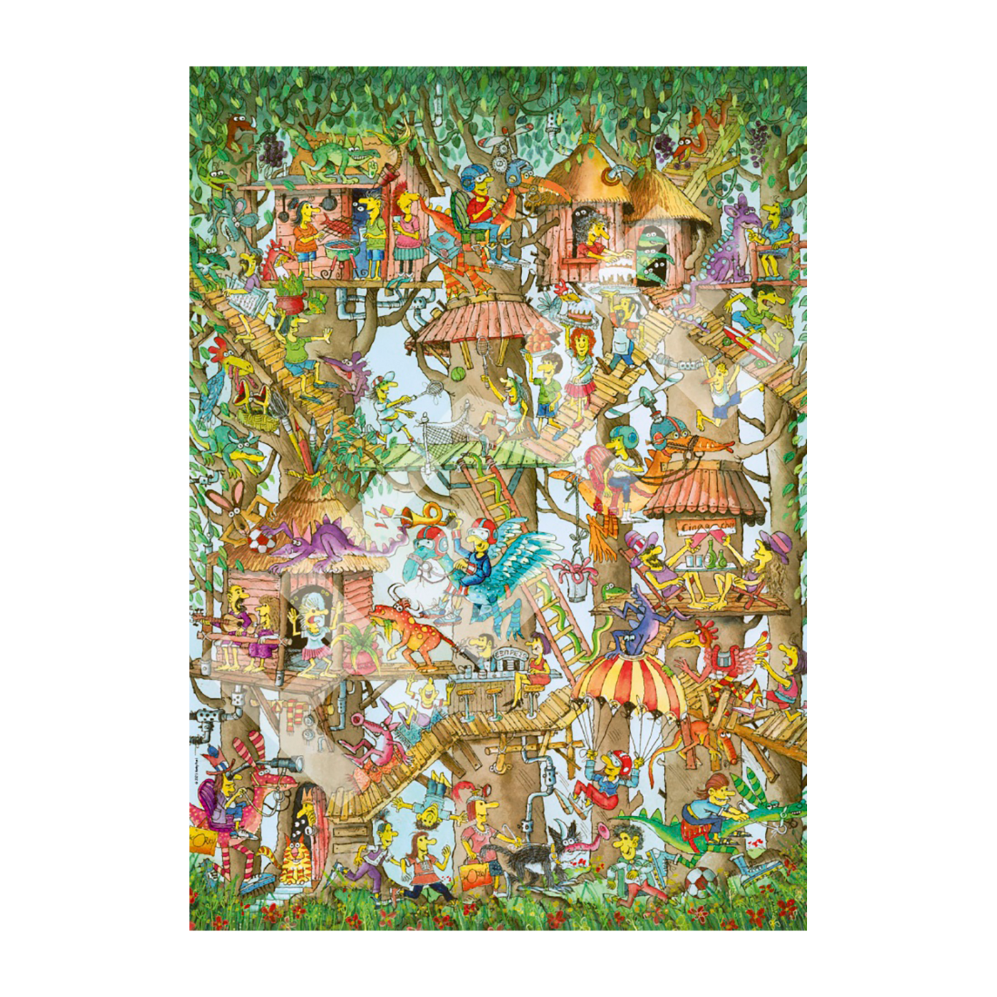 Tree Lodges - 1000 brikker