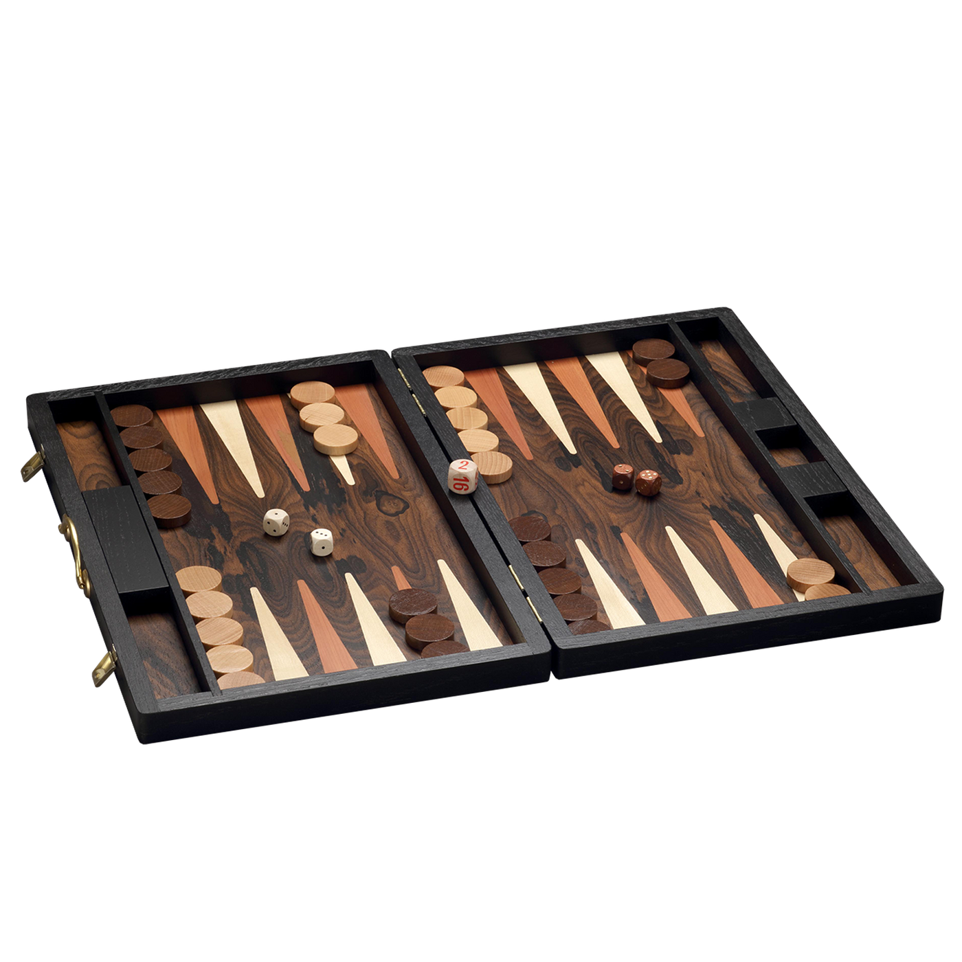 36 cm ziricote backgammon