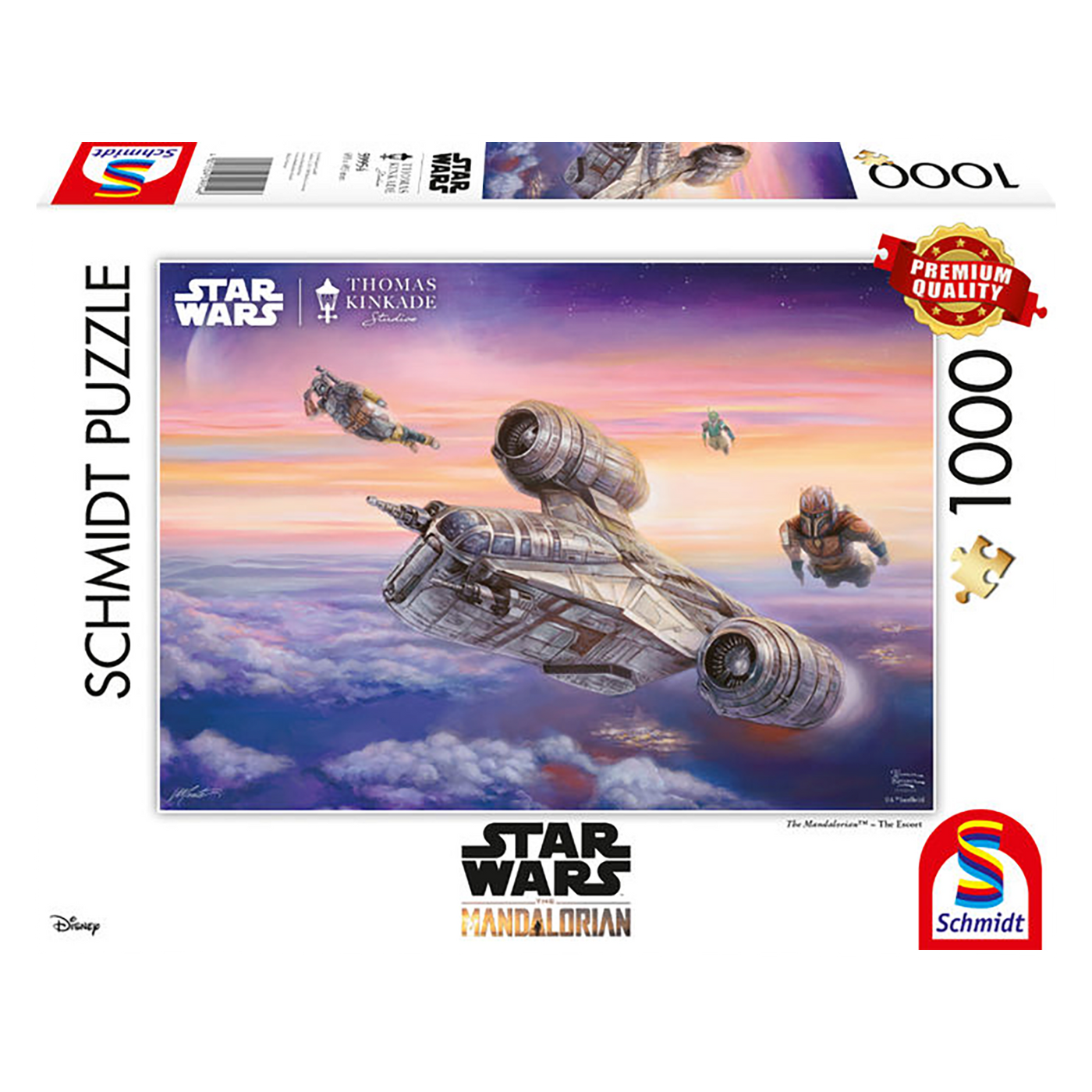 Kinkade: Mandalorian Escort - 1000 brikker