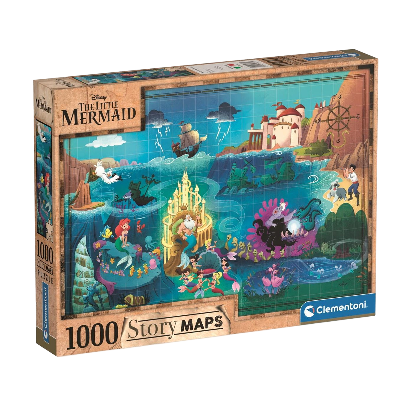 Story Maps: Little Mermaid - 1000 brikker