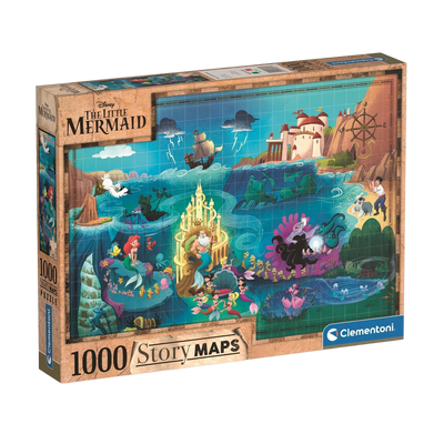 Story Maps: Little Mermaid - 1000 brikker