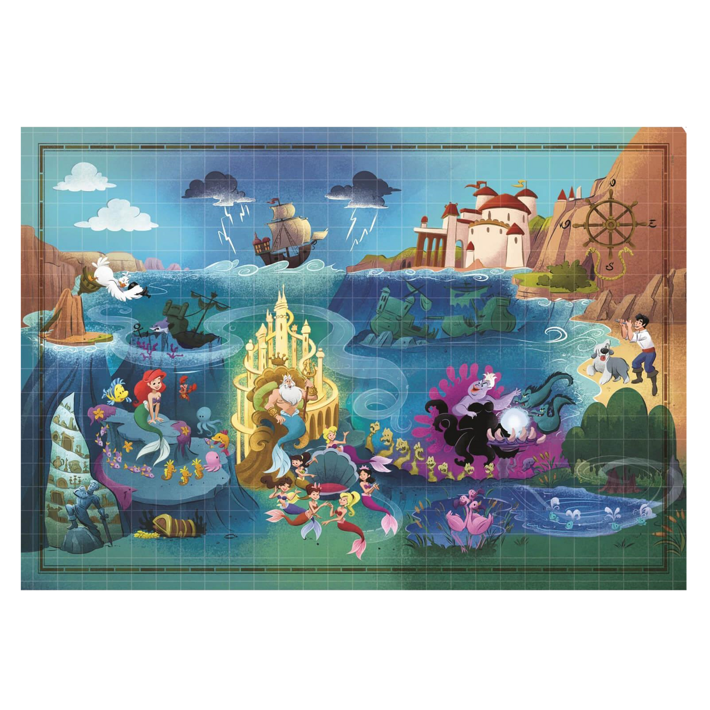 Story Maps: Little Mermaid - 1000 brikker