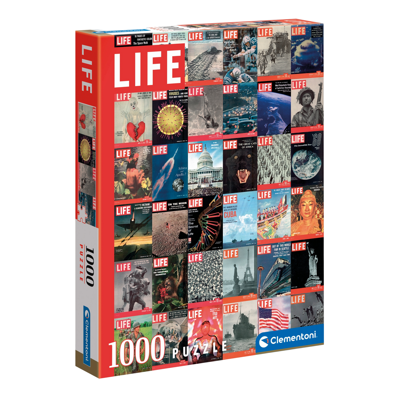 Life Magazine Covers - 1000 brikker