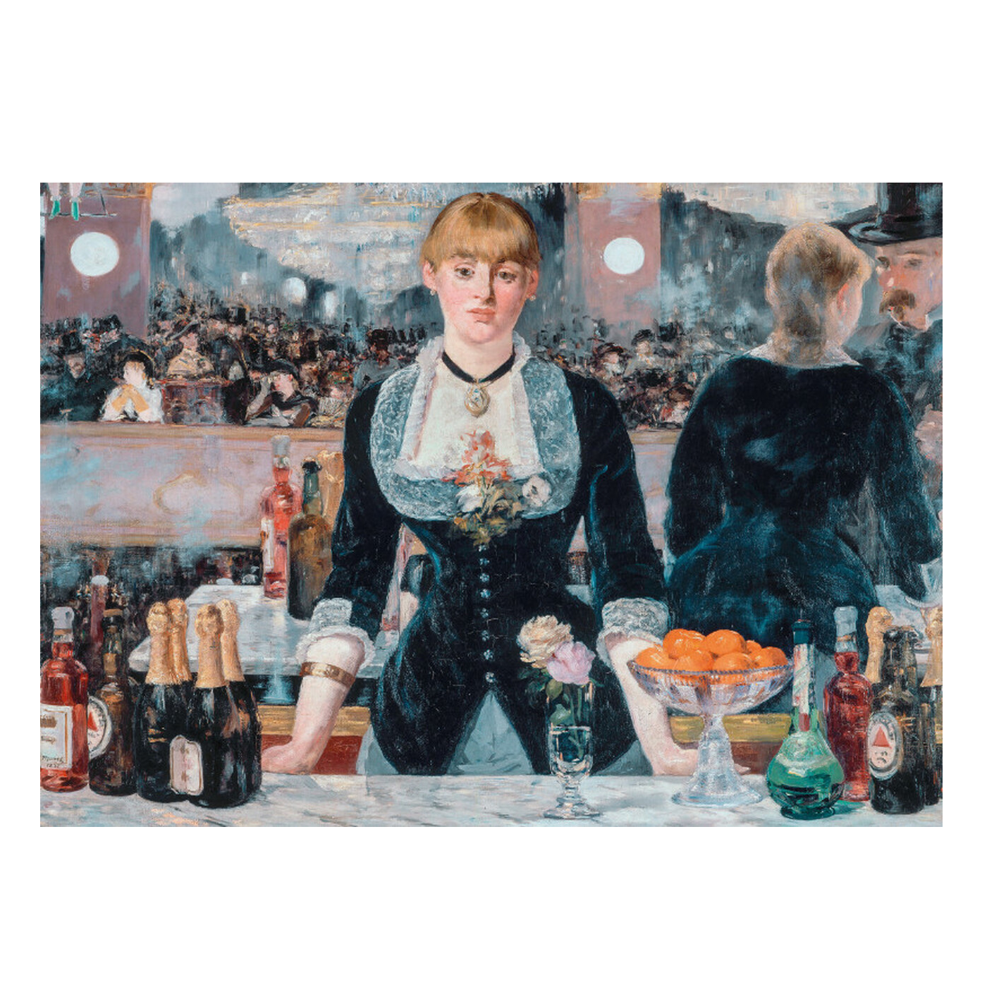Manet: A Bar at the Folies-Bergere - 1000 brikker