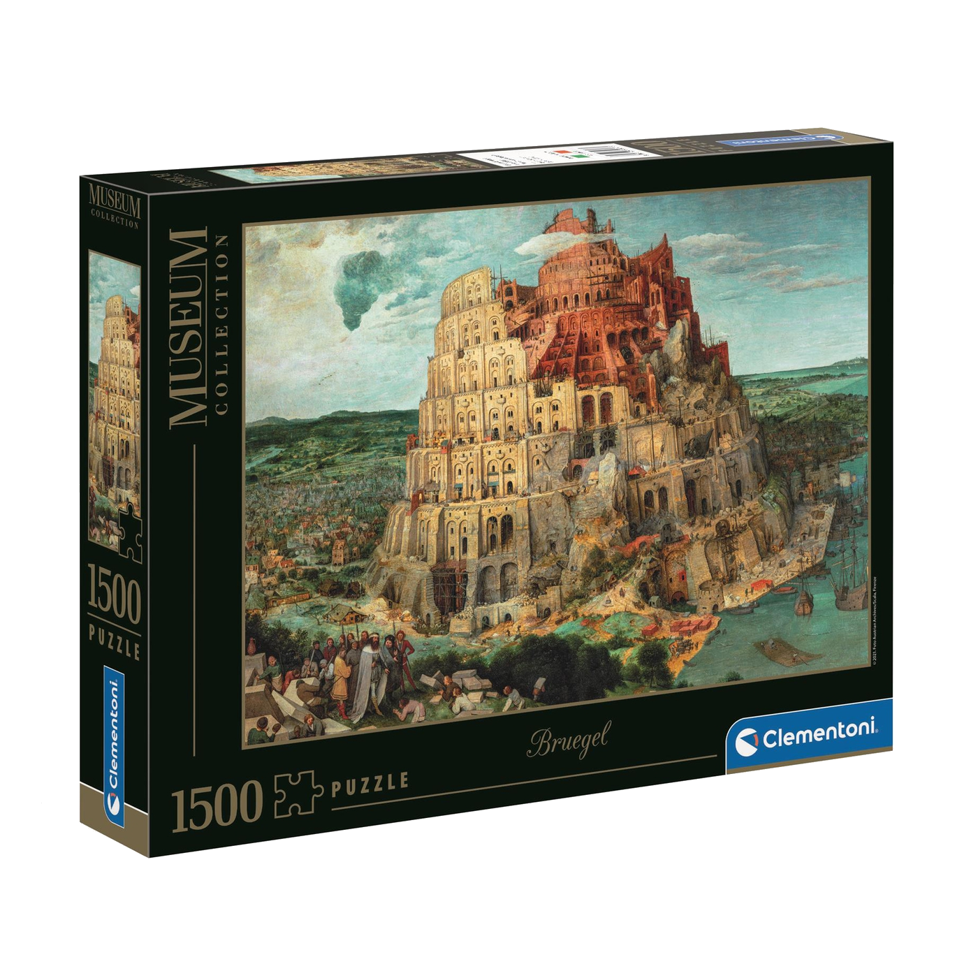 Bruegel: The Tower of Babel - 1500 brikker