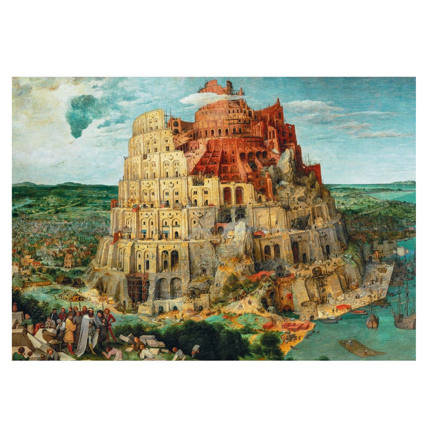 Bruegel: The Tower of Babel - 1500 brikker