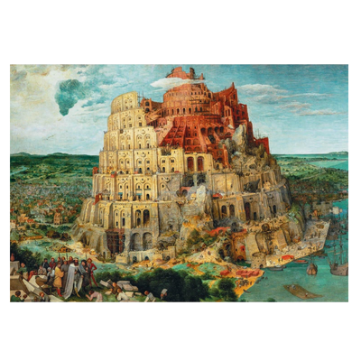 Bruegel: The Tower of Babel - 1500 brikker