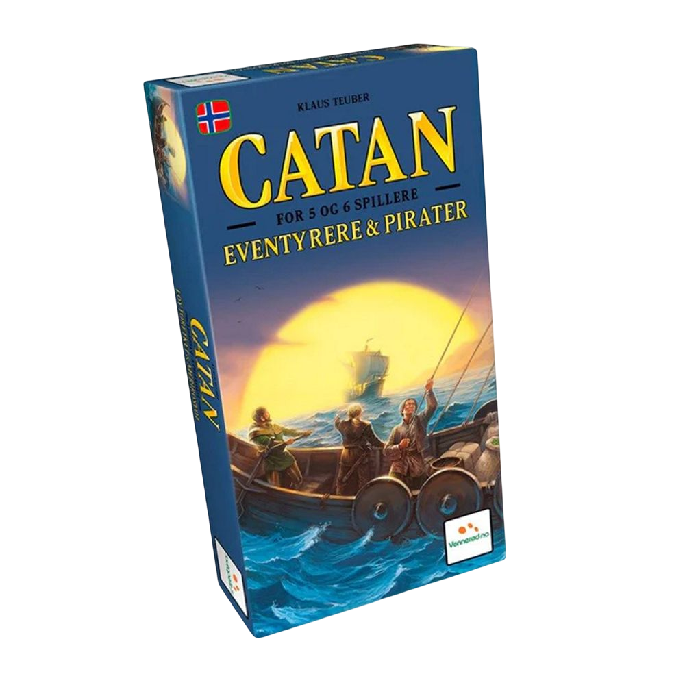 Catan: Eventyrere & pirater 5-6 spillere (dansk)