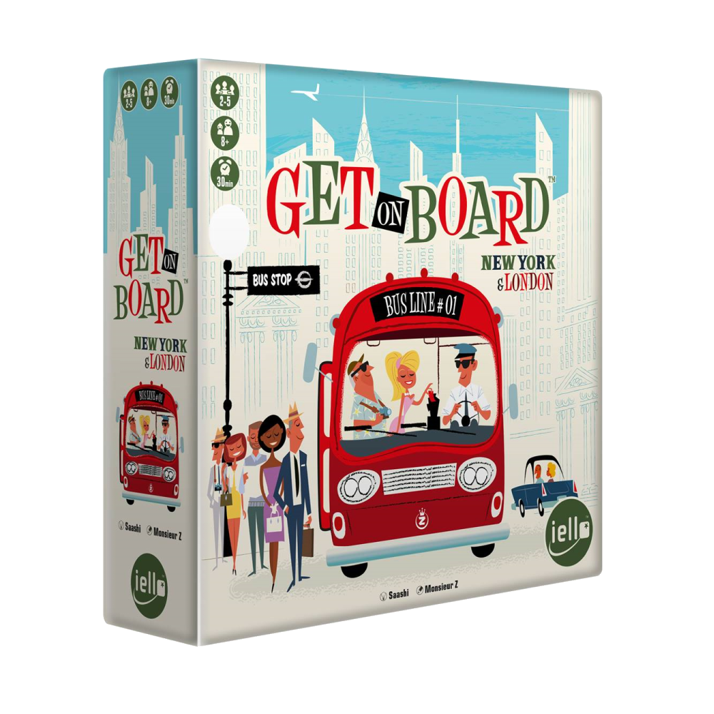 Get On Board: New York & London (Dansk)