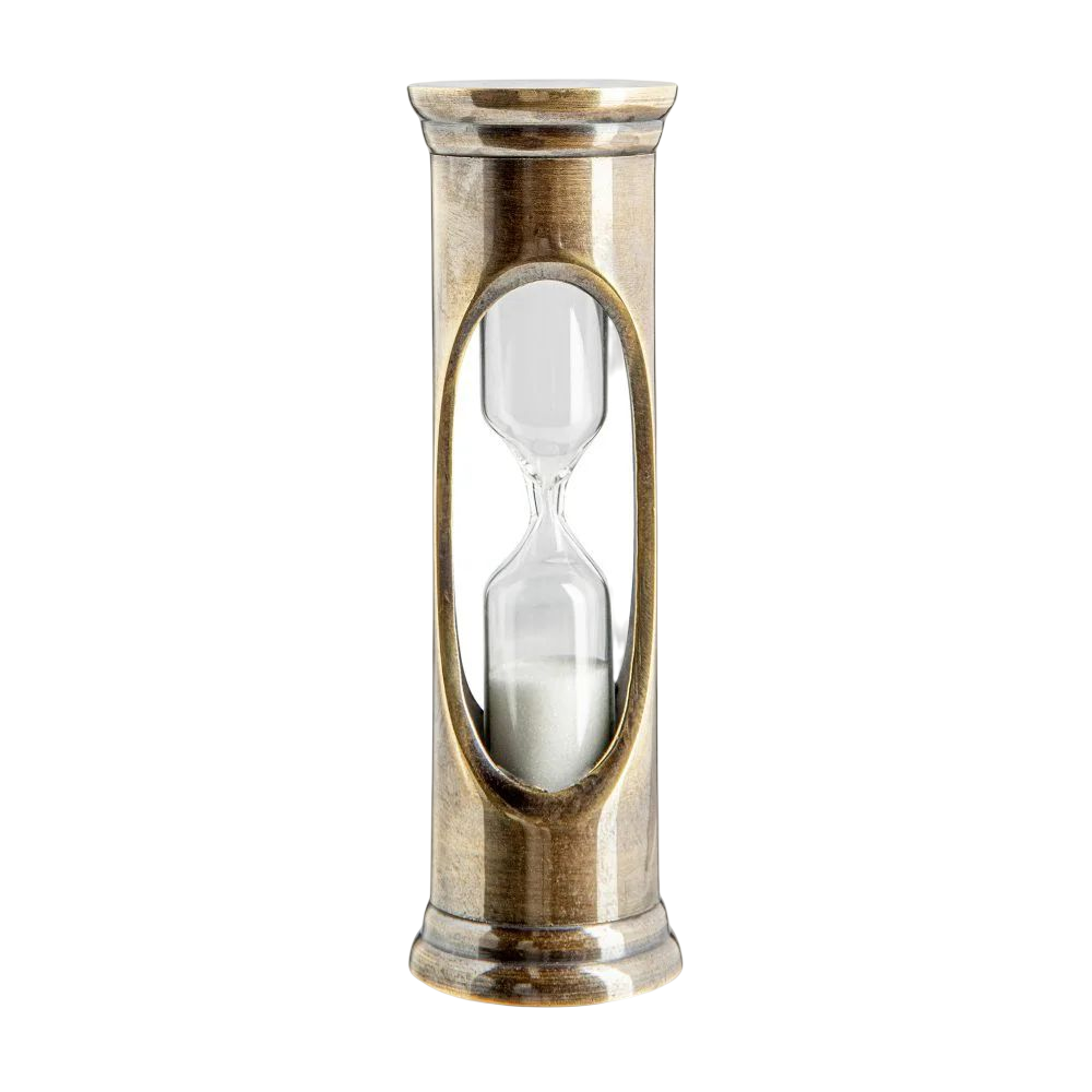 Timeglas Luksus Bronze (3 min)