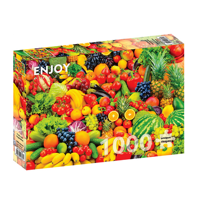 Fruits and Vegetables - 1000 brikker