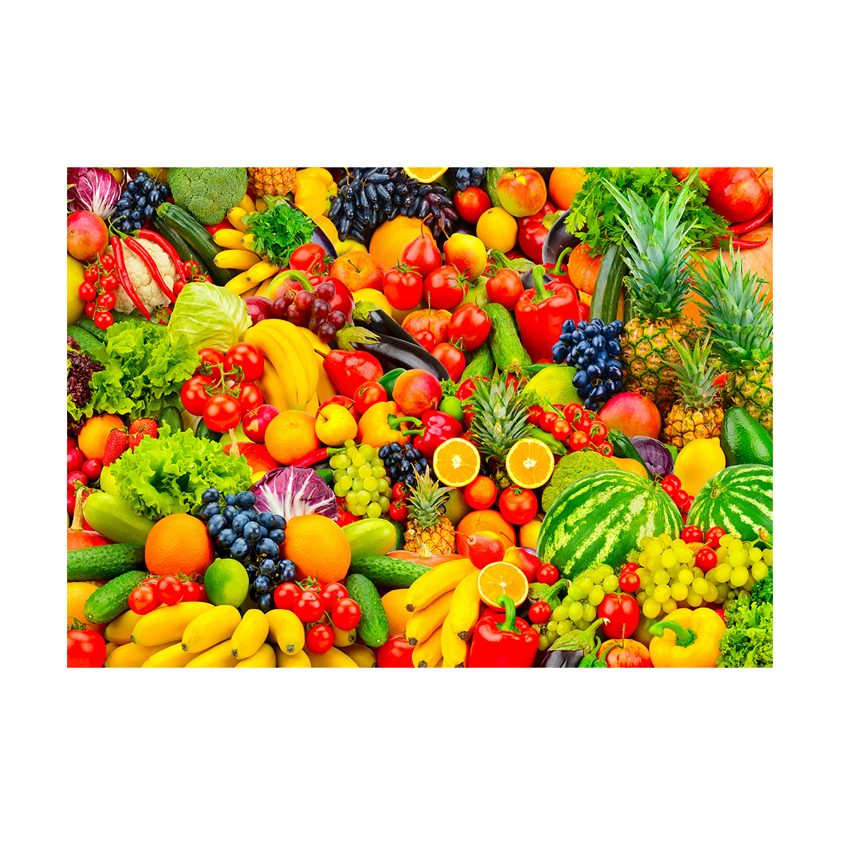 Fruits and Vegetables - 1000 brikker