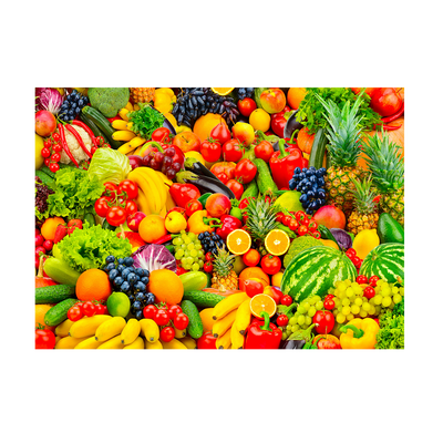 Fruits and Vegetables - 1000 brikker