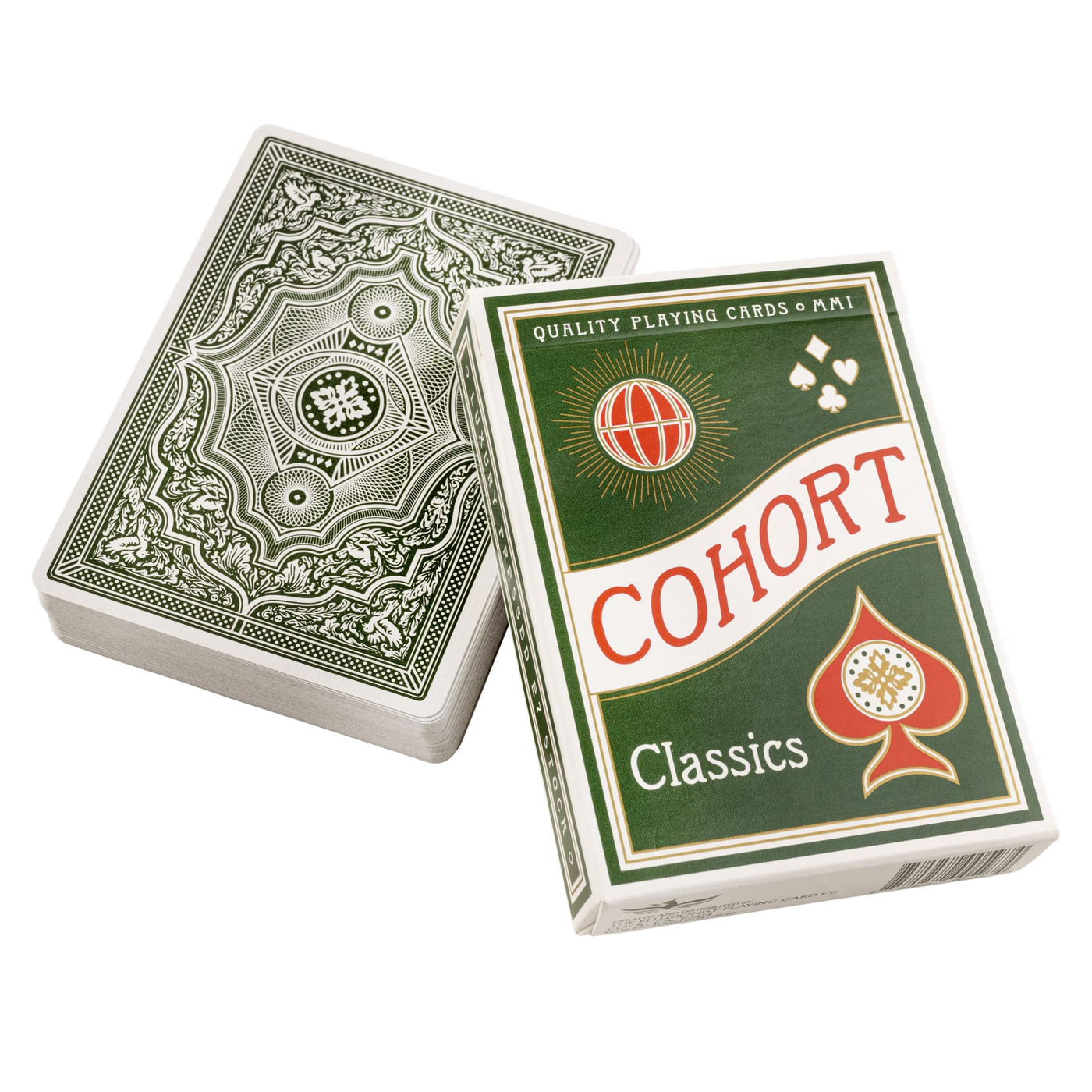Cohort Grøn spillekort