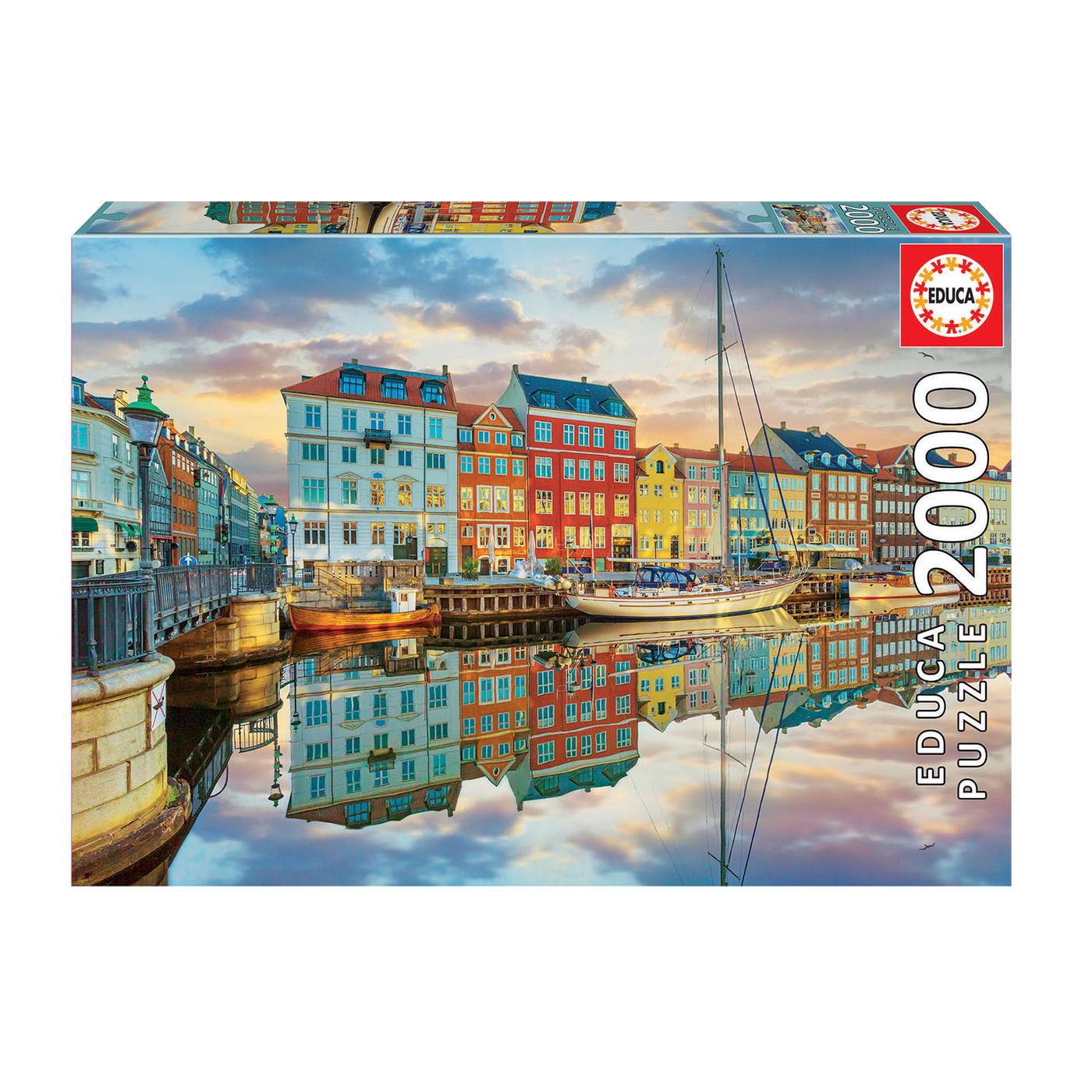 Sunset at Copenhagen - 2000 brikker