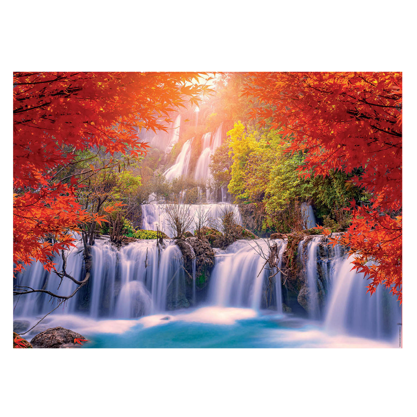 Waterfall in Thailand - 2000 brikker