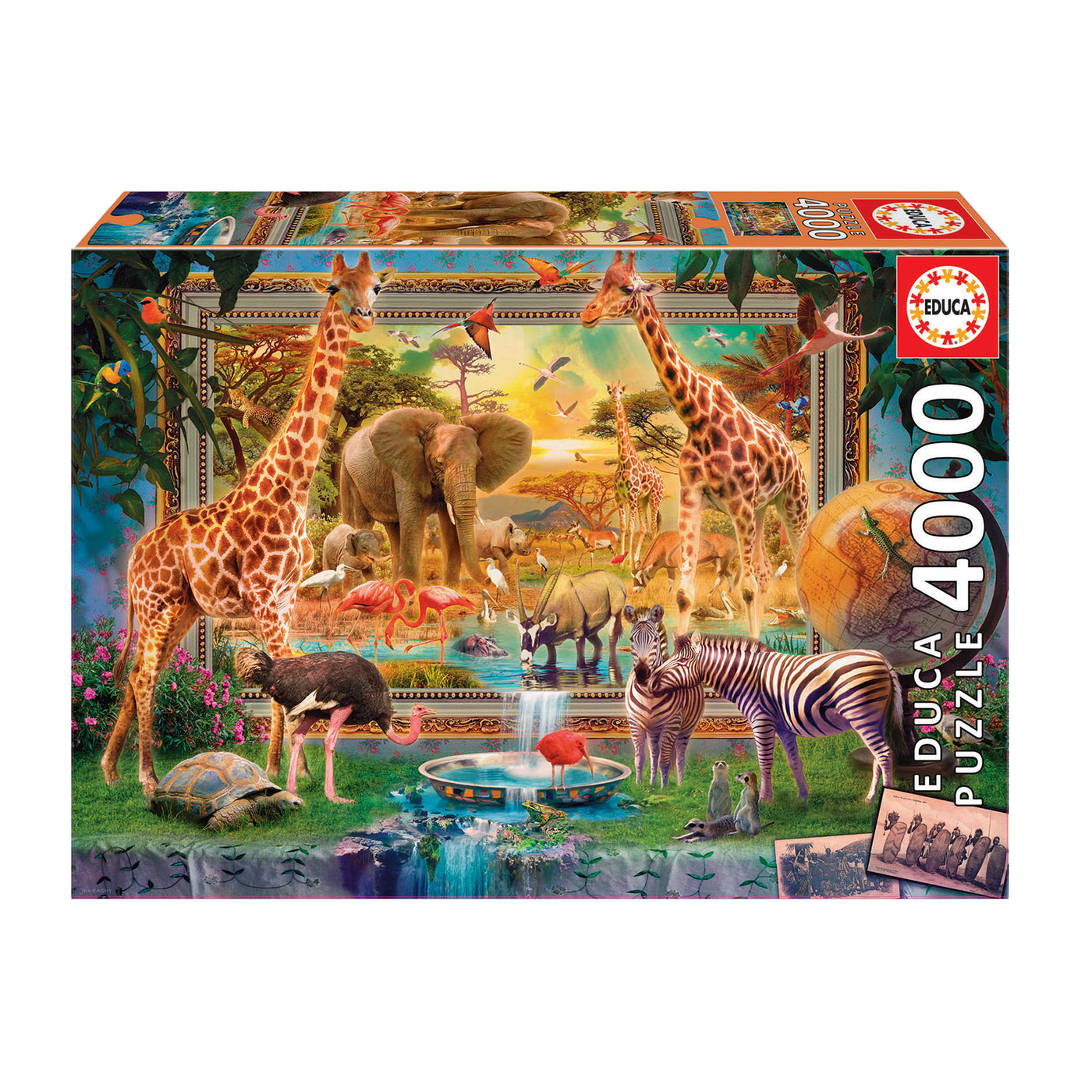 Savana Coming to Life - 4000 brikker