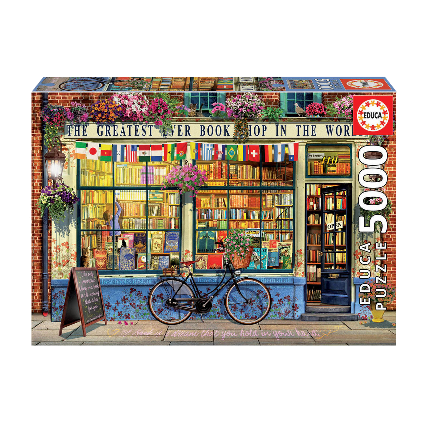 Greatest Bookshop in the World - 5000 brikker