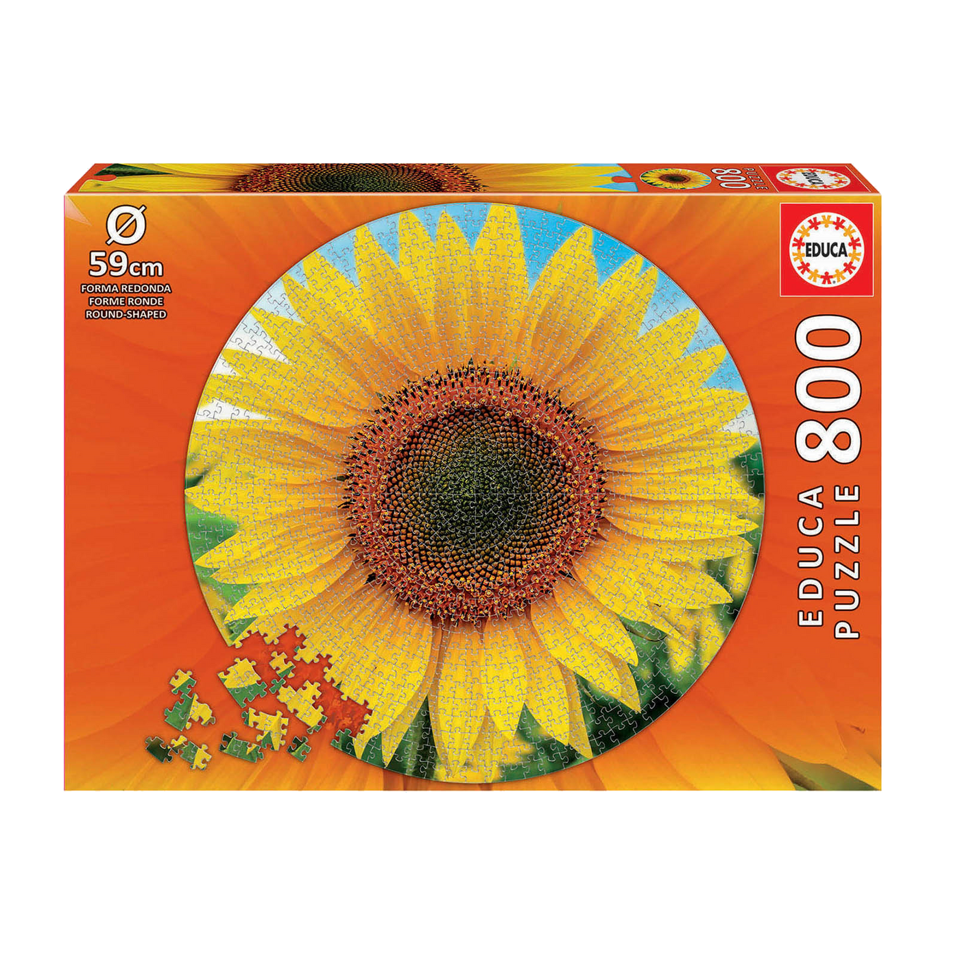 Sunflower Rund - 800 brikker