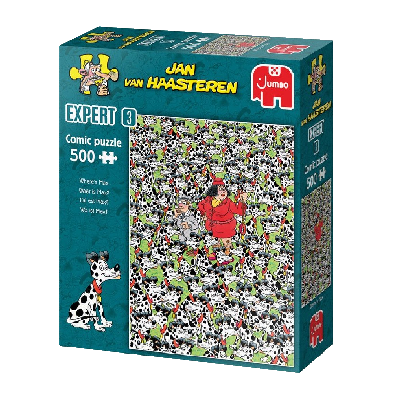 Where's Max? - 500 brikker