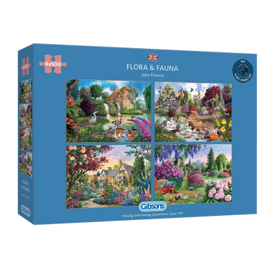 Flora & Fauna - 4x500 brikker