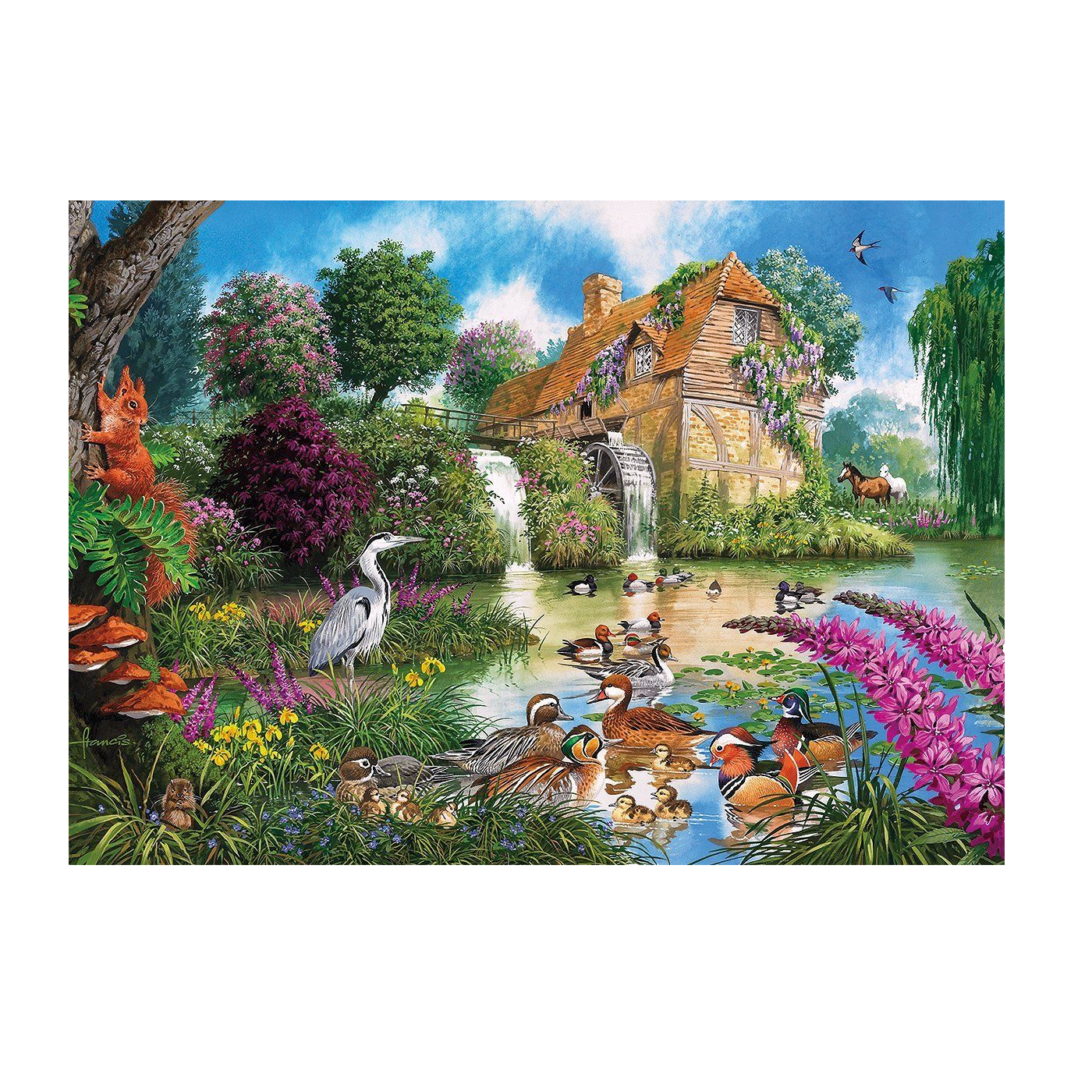 Flora & Fauna - 4x500 brikker