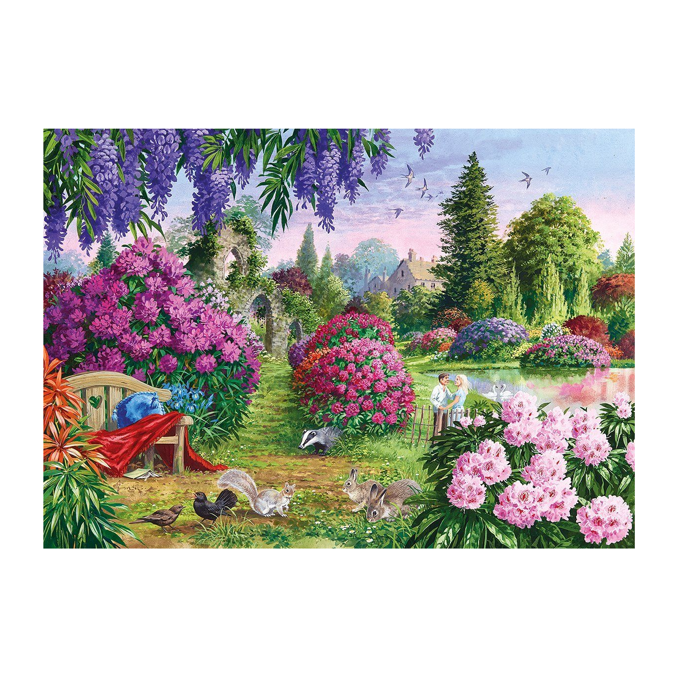 Flora & Fauna - 4x500 brikker